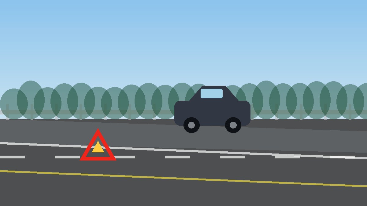 淄博道路故障安全等待现场图